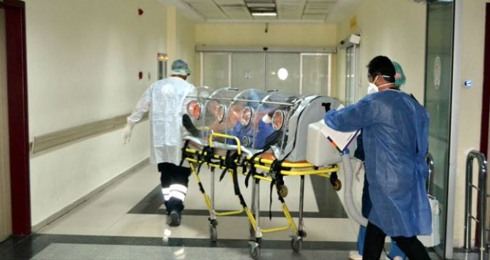 Hatay'da Ebola alarmı, hastane karantinaya alındı Hatay'da Ebola alarmı, hastane karantinaya alındı