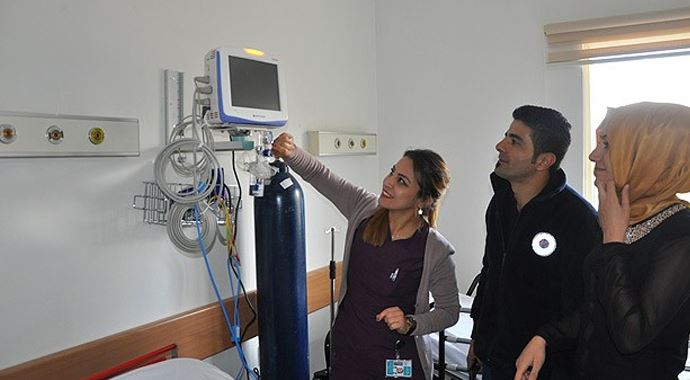 61 yıl sonra hastaneye kavuştular! 61 yıl sonra hastaneye kavuştular!