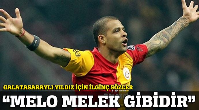 "Melo melek gibidir" "Melo melek gibidir"