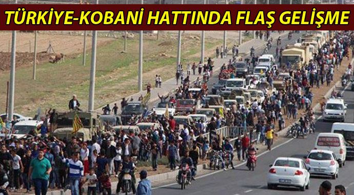 İkinci peşmerge konvoyu Kobani&#039;de