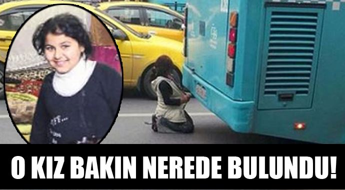 &#039;Egzoz dumanı&#039; ile ısınan kız bakın nerede bulundu