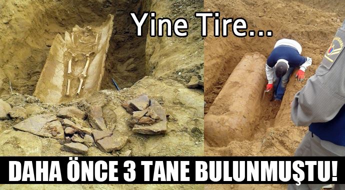 Tire'de 'lahit mezar' bulundu Tire'de 'lahit mezar' bulundu