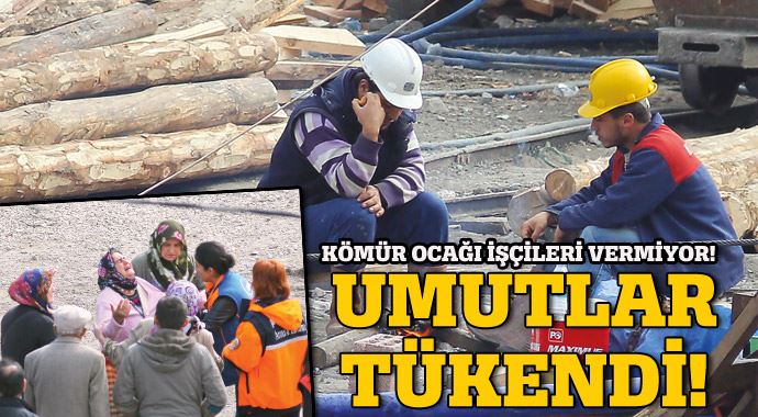 Kömür ocağı işçileri vermiyor! Kömür ocağı işçileri vermiyor!