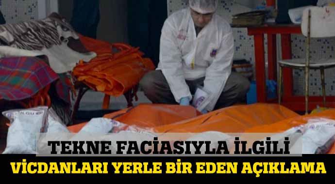 Tekne olayıyla ilgili vicdanları yerle bir eden iddia! Tekne olayıyla ilgili vicdanları yerle bir eden iddia!