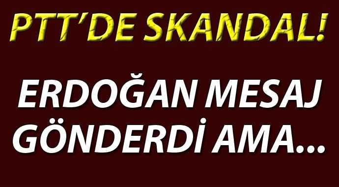 Erdoğan'ın gönderdiği 'telgraf' zamanında teslim edilmedi Erdoğan'ın gönderdiği 'telgraf' zamanında teslim edilmedi