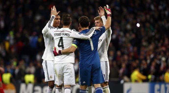 Madrid tek attı 3 aldı