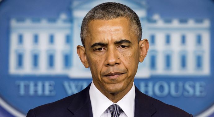 Obama'nın yenilgi pozu Obama'nın yenilgi pozu
