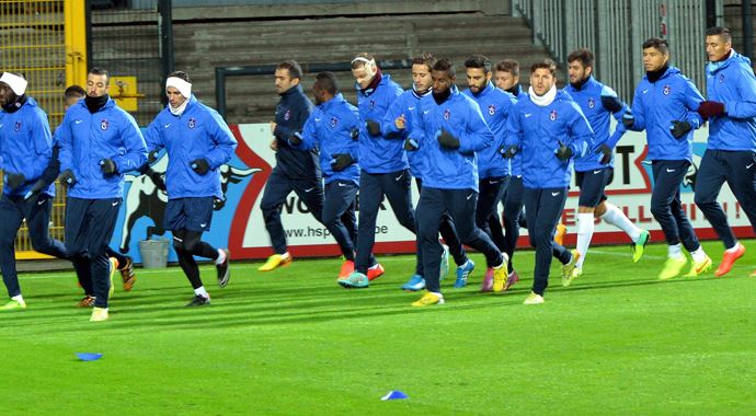 Trabzonspor hazırlıklarını tamamladı Trabzonspor hazırlıklarını tamamladı