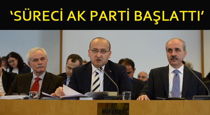 Yalçın Akdoğan: Çözüm sürecini AK Parti başlattı Yalçın Akdoğan: Çözüm sürecini AK Parti başlattı
