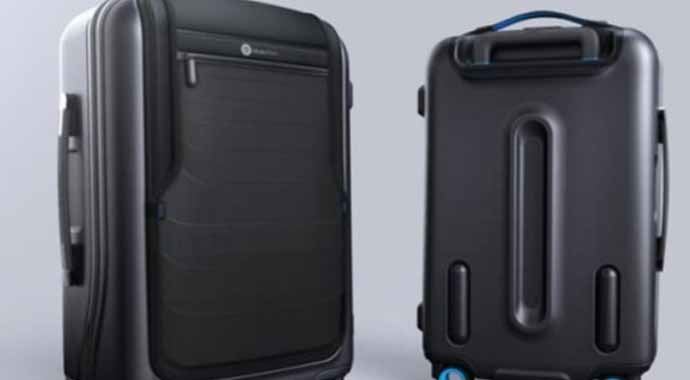 Dünyanın ilk akıllı valizi üretildi Dünyanın ilk akıllı valizi üretildi