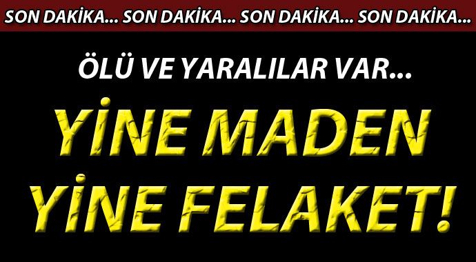 Elazığ'da maden ocağında kaya düştü: 1 ölü, 1 yaralı Elazığ'da maden ocağında kaya düştü: 1 ölü, 1 yaralı