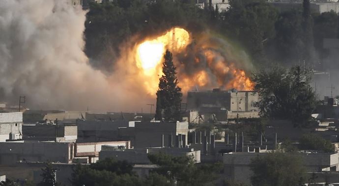 İşte Kobani'de son durum İşte Kobani'de son durum