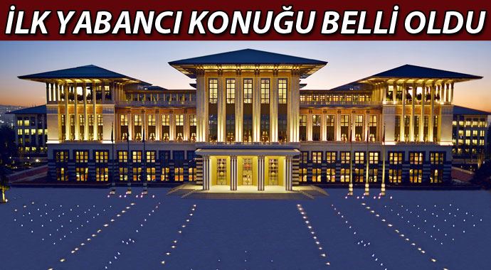 Cumhurbaşkanlığı Sarayı'nın ilk yabancı konuğu Papa olacak Cumhurbaşkanlığı Sarayı'nın ilk yabancı konuğu Papa olacak
