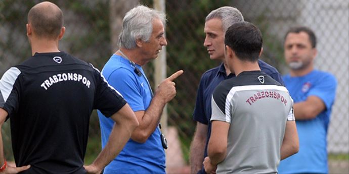 Trabzon&#039;da Halilhodzic zirvesi!