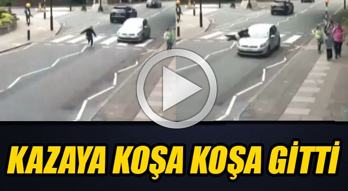 Kazaya koşa koşa gitti Kazaya koşa koşa gitti