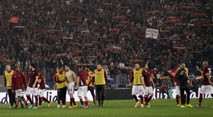 Gol düellosunda kazanan Roma oldu Gol düellosunda kazanan Roma oldu