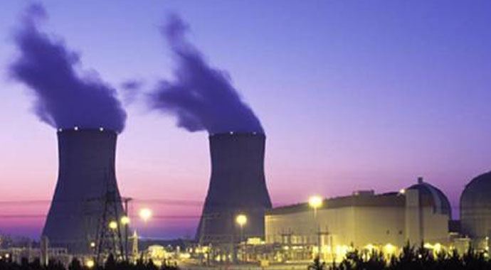 Nükleer santralde yangın!