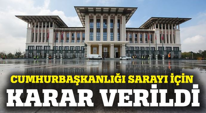 Cumhurbaşkanlığı Saray'ını komandolar koruyacak Cumhurbaşkanlığı Saray'ını komandolar koruyacak