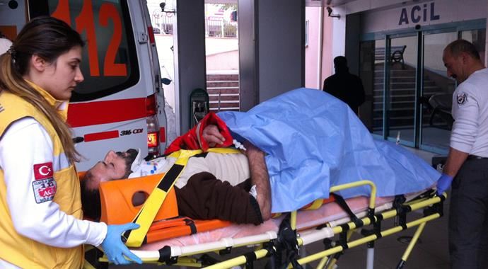 İlk iş gününde inşaattan düştü İlk iş gününde inşaattan düştü