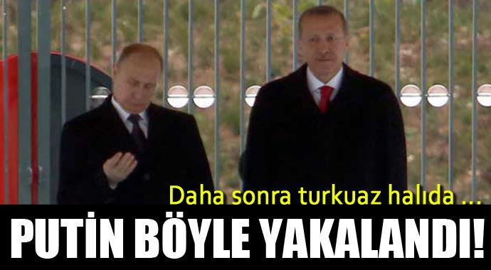 Putin ezber yaparken kameralara böyle yakalandı
