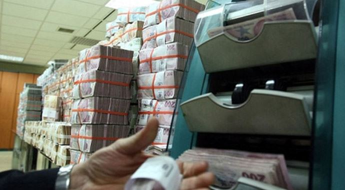 Bankacılık sektörünün aktif büyüklüğü 1,92 trilyon lira