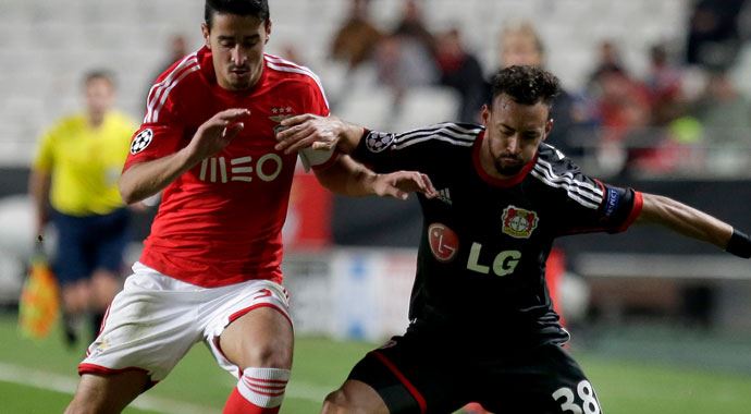 Benfica, Bayer Leverkusen ile berabere kaldı Benfica, Bayer Leverkusen ile berabere kaldı