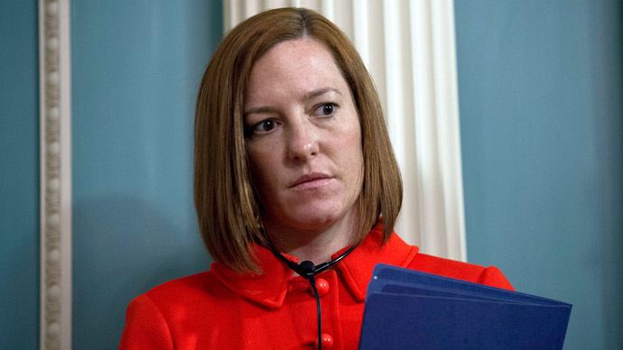 Jen Psaki&#039;yi zorlayan brifing