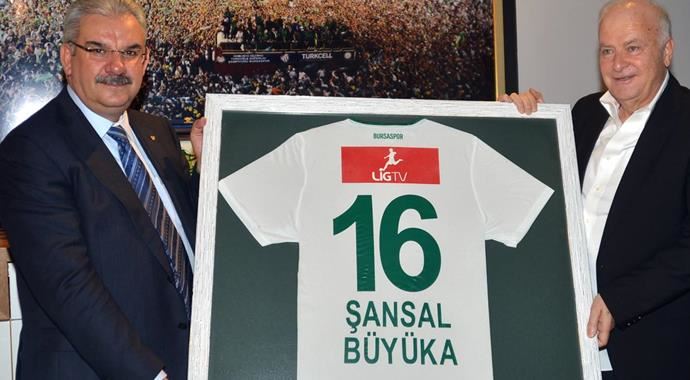 Bursaspor'a Lig Tv'den ziyaret Bursaspor'a Lig Tv'den ziyaret