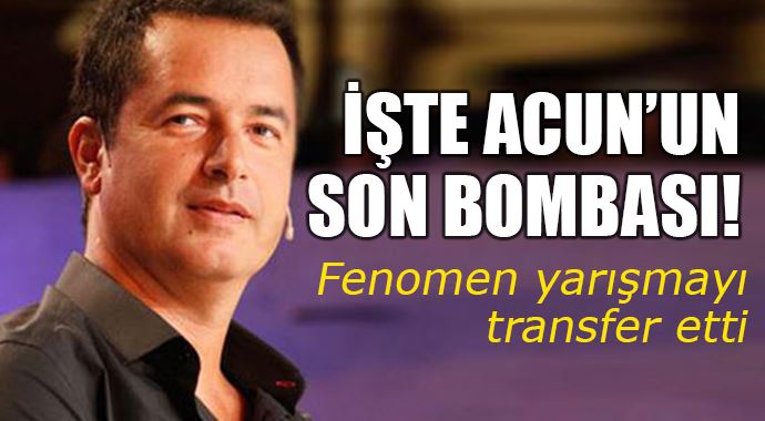 İşte Acun Ilıcalı'nın son bombası! O programı transfer etti İşte Acun Ilıcalı'nın son bombası! O programı transfer etti