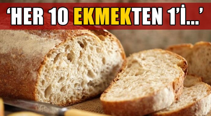 12 milyon ekmeği çöpe atıyoruz! 12 milyon ekmeği çöpe atıyoruz!