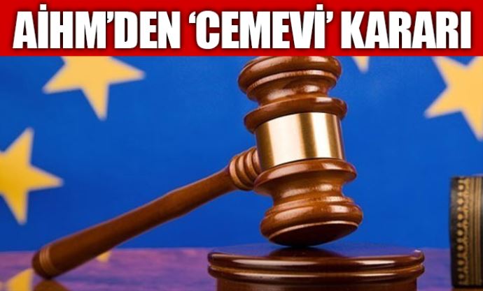 AİHM'den 'Cemevi' kararı AİHM'den 'Cemevi' kararı