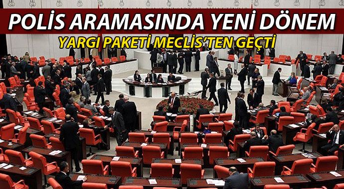 Yargı paketi TBMM Genel Kurulu&#039;nda kabul edildi