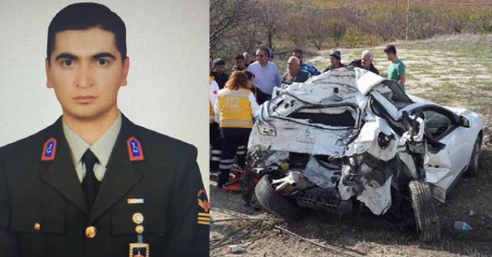 Şehit kardeşi Uzman Çavuş, kazada şehit oldu Şehit kardeşi Uzman Çavuş, kazada şehit oldu