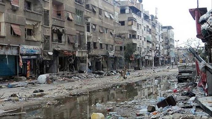 Muhalifler kötü hava şartlarına rağmen mücadele ediyor