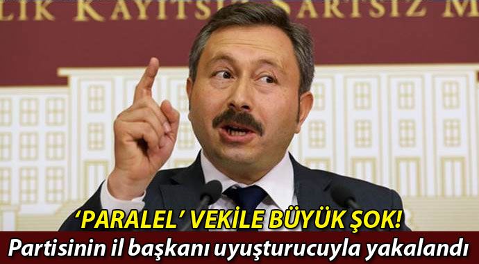 İdris Bal'ın il başkanı uyuşturucu yüklü araçla yakalandı İdris Bal'ın il başkanı uyuşturucu yüklü araçla yakalandı
