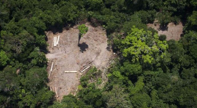 Amazon yerlileri Peru&#039;da köy bastı