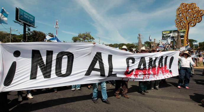 Nikaragua Kanalı'na isyan Nikaragua Kanalı'na isyan