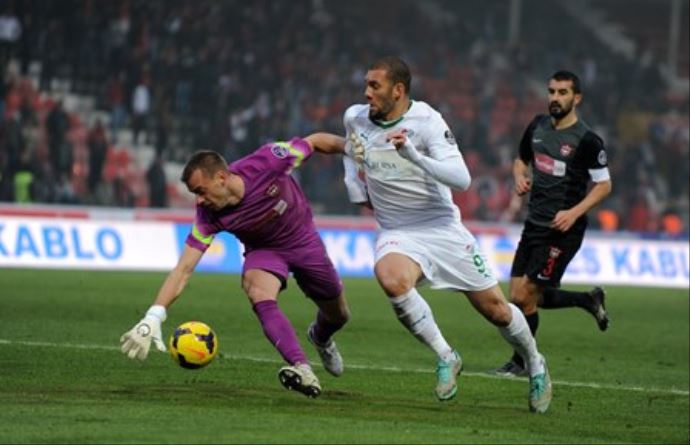 Gaziantepspor: 1 - Bursaspor: 2 Gaziantepspor: 1 - Bursaspor: 2