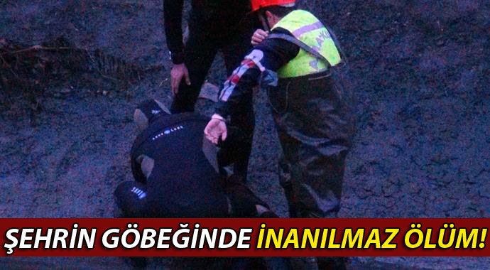 Çark Deresi&#039;ne düşen genç boğulup öldü