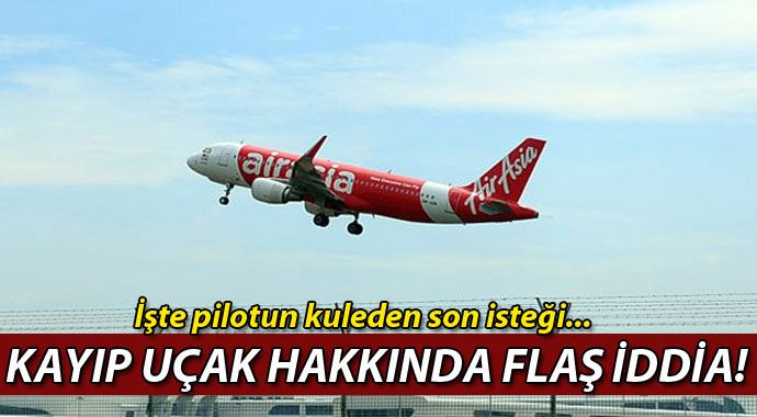 Uçak Java Denizi'ne düştü iddiası Uçak Java Denizi'ne düştü iddiası