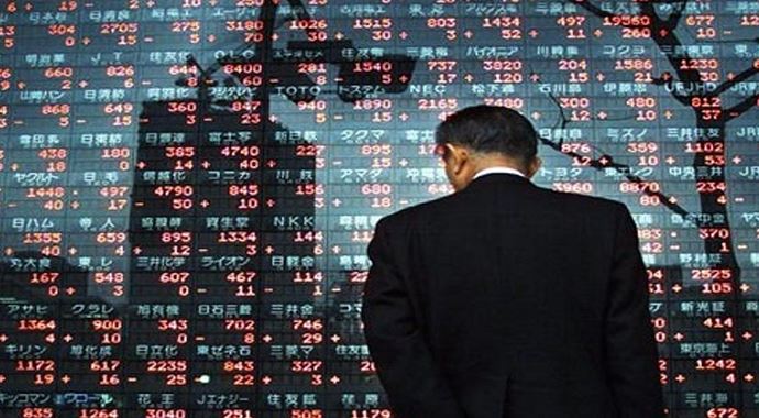 Komşuda borsa depremi Komşuda borsa depremi