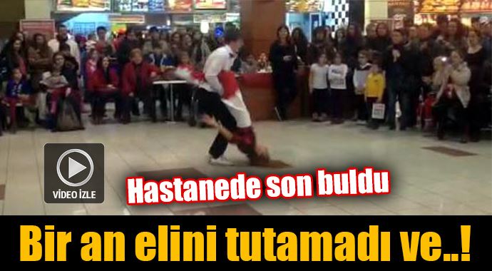 Liseli kızın dansı hastanede bitti Liseli kızın dansı hastanede bitti