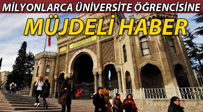 Üniversite öğrencilerine kredi ve burs müjdesi