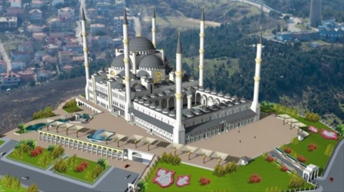Çamlıca Camii&#039;ne 10 milyon liralık bağış