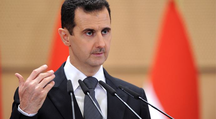 Esad'dan hava saldırısı açıklaması Esad'dan hava saldırısı açıklaması