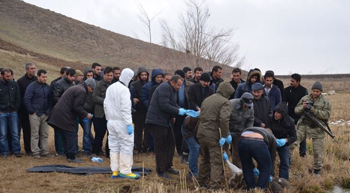 Hakkari'de kan donduran cinayet Hakkari'de kan donduran cinayet