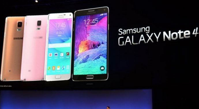 Yeni Samsung Galaxy Note 4 yenilendi