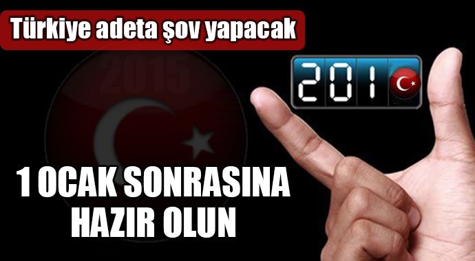 Türkiye 2015 yılında adete şov yapacak