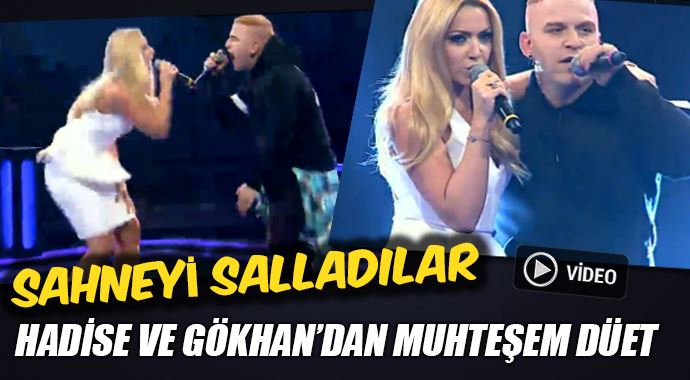 Hadise ve Gökhan'dan muhteşem düet! İzleyenleri ekran başına kilitlediler Hadise ve Gökhan'dan muhteşem düet! İzleyenleri ekran başına kilitlediler