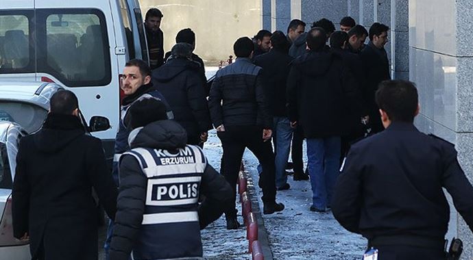 Erzurum'da 5 polise tutuklama talebi Erzurum'da 5 polise tutuklama talebi